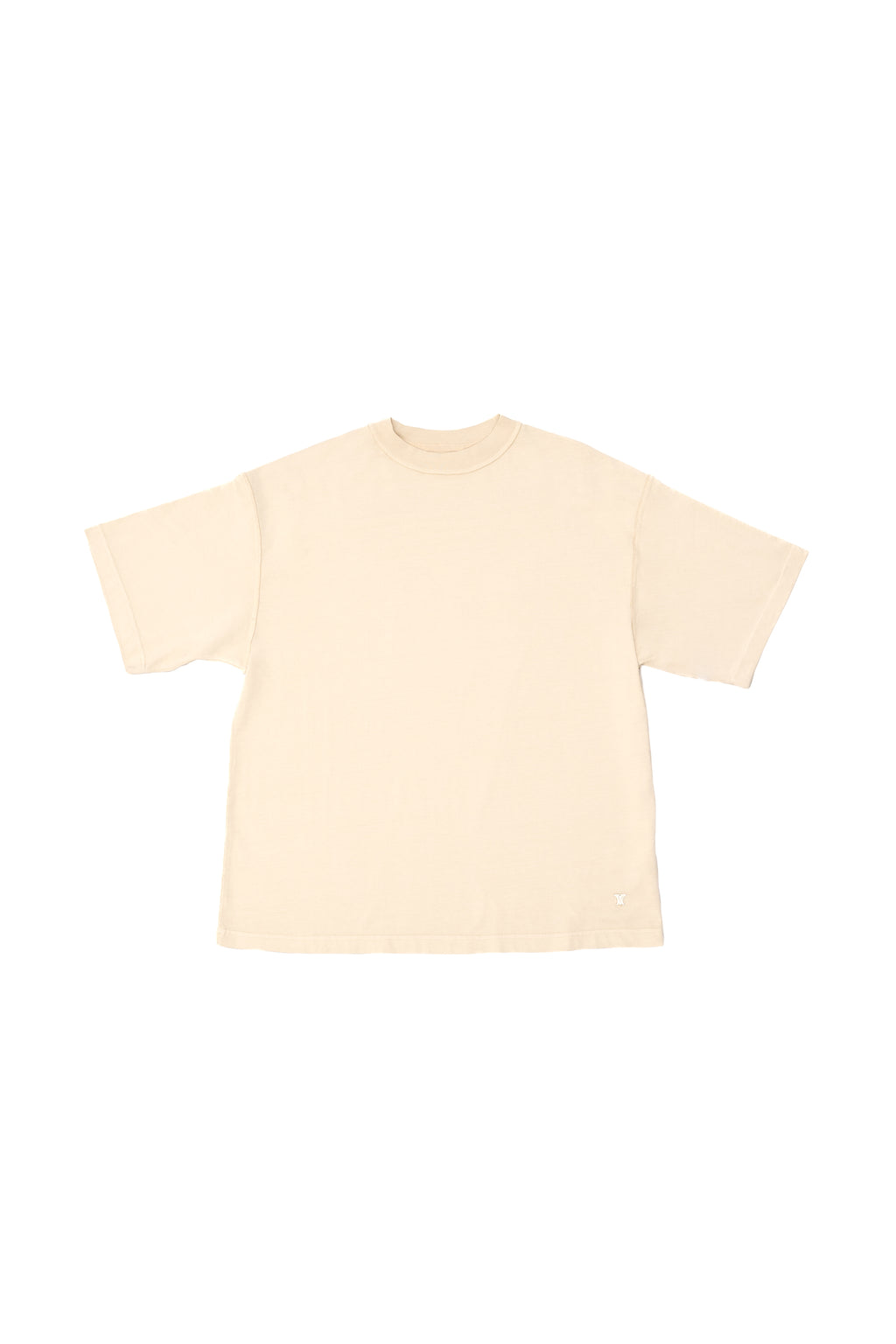 Oversize T-Shirt Stonewashed Beige