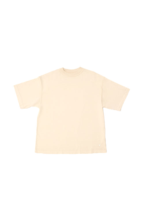 Oversize T-Shirt Stonewashed Beige