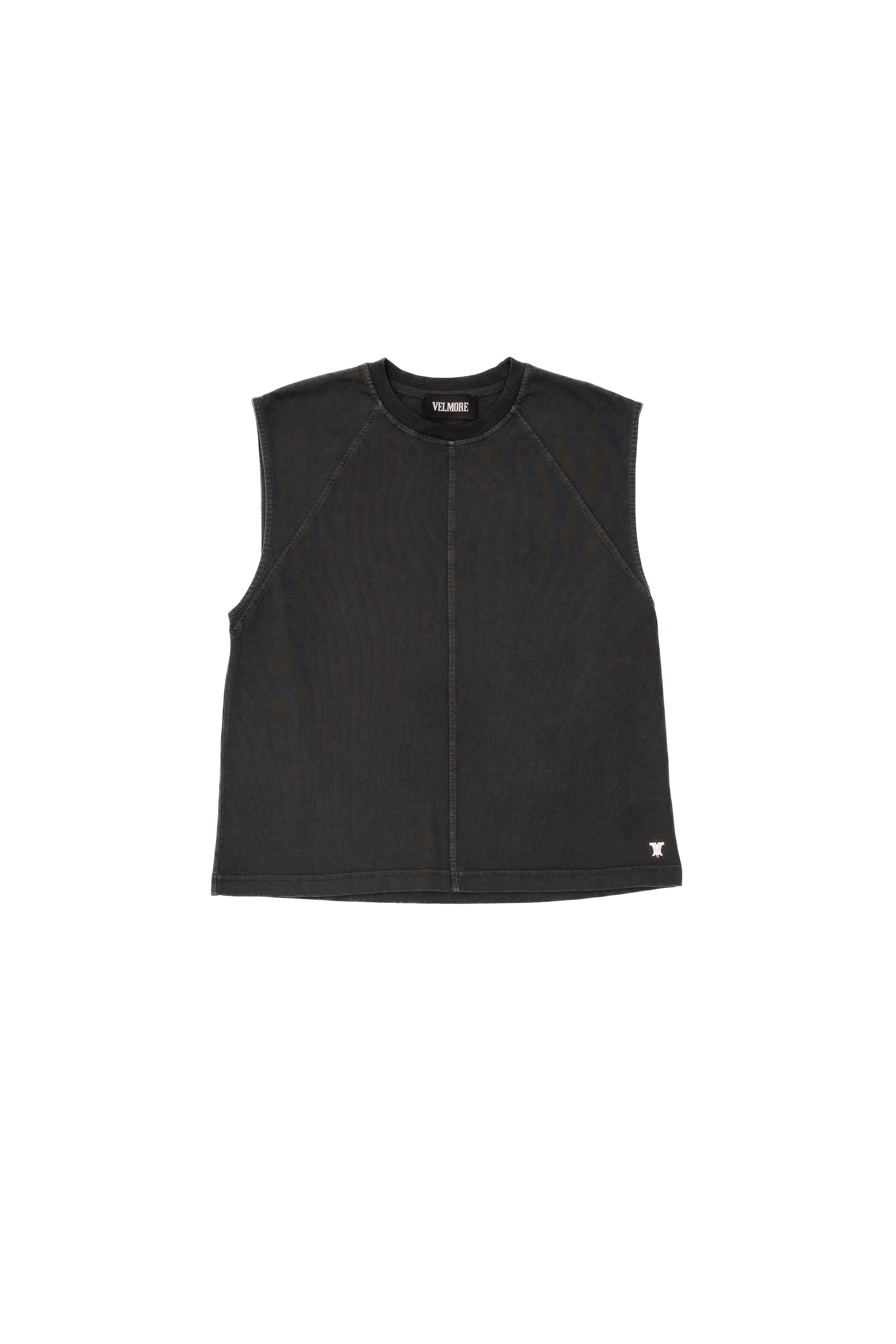 Roman Tanktop Washed Black